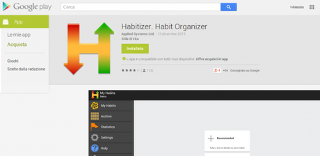 Habitizer Habit Organizer App Android su Google Play 600x293 Habitizer Habit Organizer: scopri con unapp se il tuo stile di vita è salutare applicazioni  play store google play store 