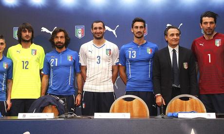 Italia, ecco le maglie per il mondiale