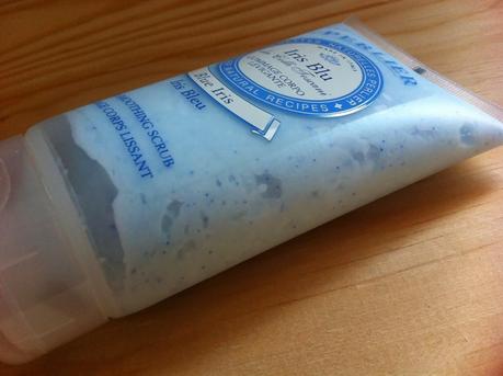 PERLIER: body smoothing scrub IRIS BLEU
