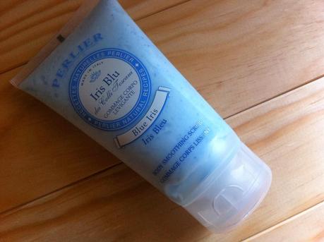 PERLIER: body smoothing scrub IRIS BLEU