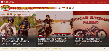 home guzzimania palermo sito web realizzato responsive