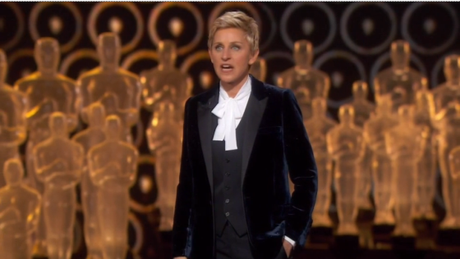 la conduttrice Ellen DeGeneres