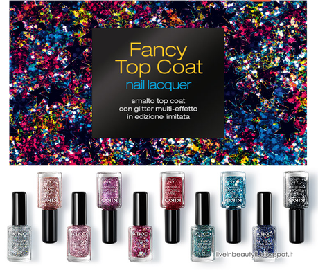 Kiko, Smalti Fancy Top Coat - Preview