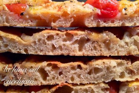 FOCACCIA MILLEBUCHI con lievito naturale