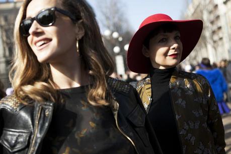 Smilingischic, fashion blog, Giuliette Brown, dettaglio cappello donna, Giulia Bruni