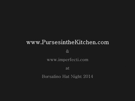 Borsalino Hat Night 2014