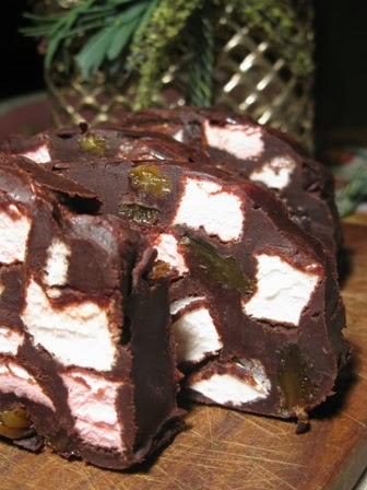 Quel salame di Mammazan ma al cioccolato e con i Marshmallows