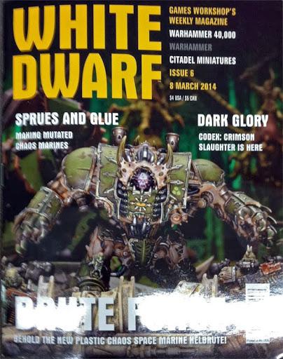 Nuovi Space Marine del Caos: foto dal White Dwarf