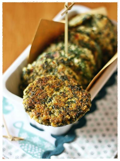 Polpette cime di rapa e miglio 2