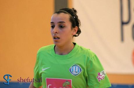 Protagonista in pressing: Maria Quarta, giovane pivot-laterale dell'ITA Salandra calcio a 5 femminile