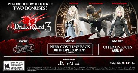 Drakengard 3 - Nuovo videodiario e contenuti extra per i pre-order