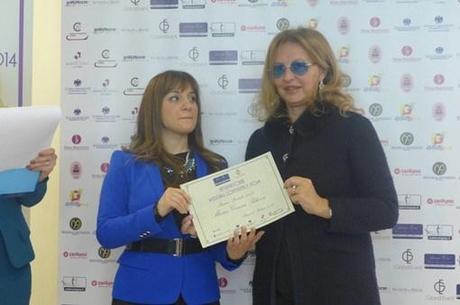 Elisa Barretta premia Maria Grazia Pitorri