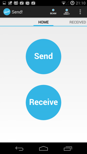 Screenshot 2014 03 04 21 10 02 300x533 Send File Transfer (NFC): come scambiare dati tramite NFC anche offline applicazioni  play store google play store 