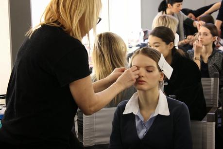 au jour le jour FW14-15 @MFW: backstage e sfilata thanks to TIGI