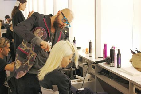 au jour le jour FW14-15 @MFW: backstage e sfilata thanks to TIGI