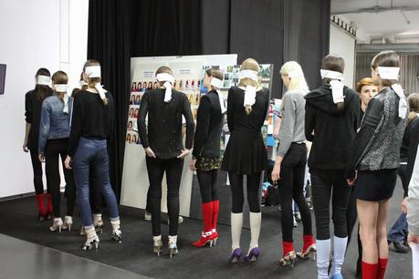 au jour le jour FW14-15 @MFW: backstage e sfilata thanks to TIGI