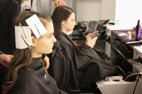 au jour le jour FW14-15 @MFW: backstage e sfilata thanks to TIGI