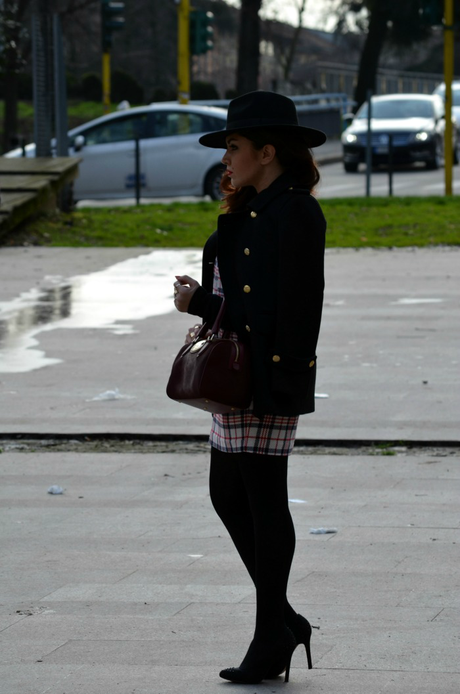 Tartan for the second day of mfw