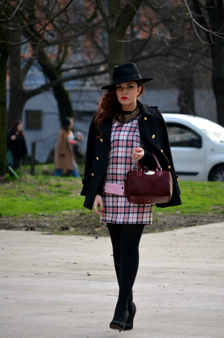 Tartan for the second day of mfw