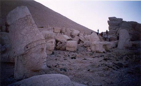 Monte Nemrut, il lato ovest