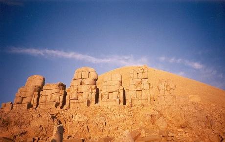 La vetta del Nemrut Dagi (foto di Patrick Colgan)