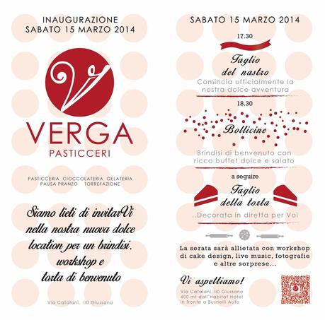 INAUGURAZIONE PASTICCERIA VERGA A GIUSSANO (MB)