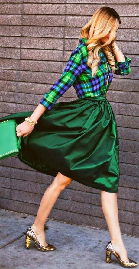 midi-skirt-green