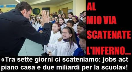 Renzi è  in ritardo sui compiti della Ue e la Troika lo bacchetta!