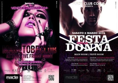 Il week end del Made Club Como: 7/3 Attractive Friday Night