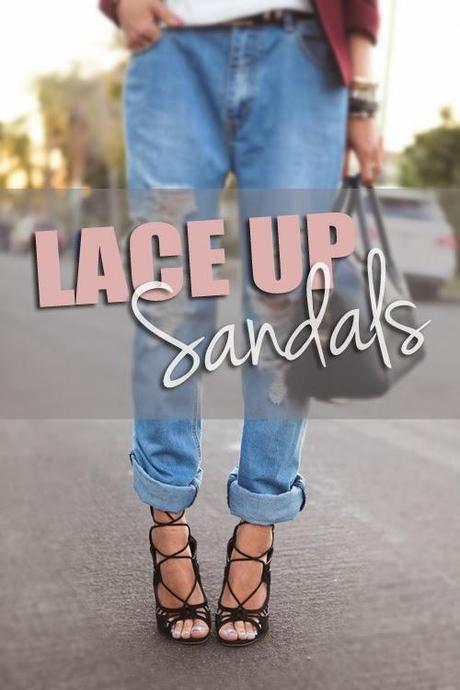 Trend estate 2014: Lace Up sandals