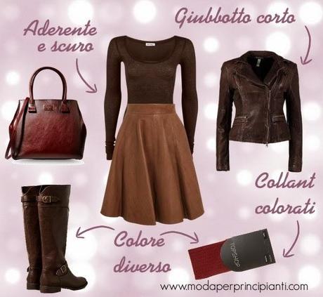 Abbinare la gonna a ruota se sei una Donna a Triangolo Invertito