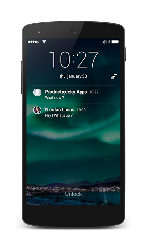  #ANDROID   SlideLock   trasformate la vostra lockscreen in un comodo centro notifiche!