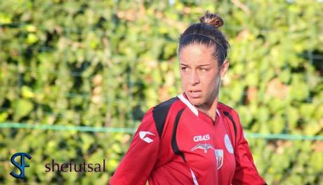 Giorgia Liburdi, capitano dell'FB5 Team Rome, calcio a 5 femminile
