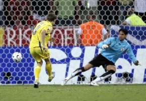 Il rigore decisivo di Gusev