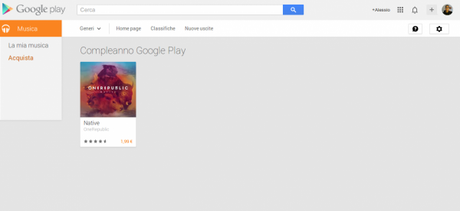 Compleanno Google Play Musica su Google Play 600x276 Google Play Store festeggia i due anni di vita e sconta giochi e musica applicazioni  play store google play store 