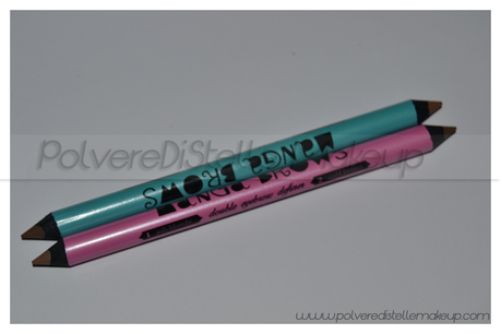 PREVIEW + SWATCHES: MANGA BROWS - Double eyebrow definer - Neve Cosmetics