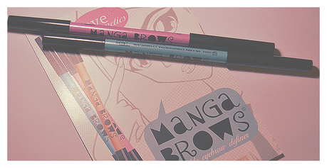 PREVIEW + SWATCHES: MANGA BROWS - Double eyebrow definer - Neve Cosmetics