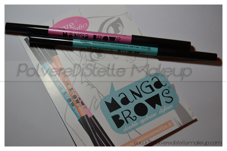 PREVIEW + SWATCHES: MANGA BROWS - Double eyebrow definer - Neve Cosmetics