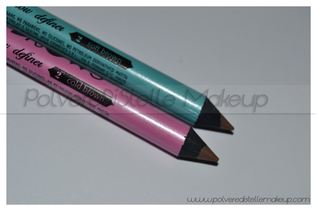 PREVIEW + SWATCHES: MANGA BROWS - Double eyebrow definer - Neve Cosmetics