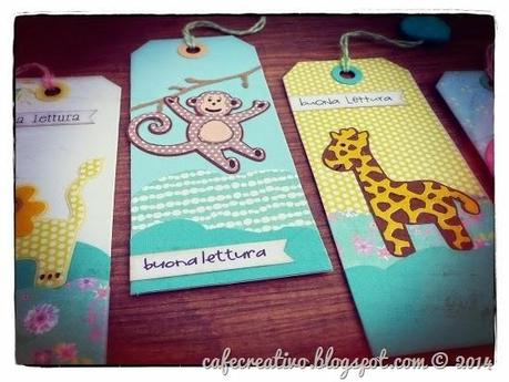 cafe creativo - sizzix big shot - bookmark - segnalibri