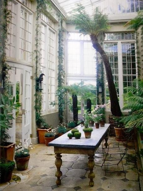 Outdoor Living { The Conservatory room } - shabby&countrylife.blogspot.it