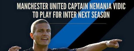 Nemanja Vidic inter contratto