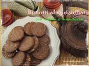 Biscotti integrali riso soffiato cacao mandorle