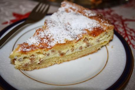 Torta di farro e ricotta.