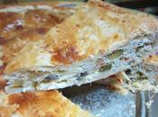 Pizza rustica ricotta verdure.