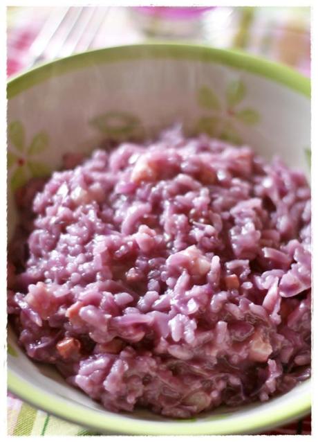 Risotto cavolo rosso 3