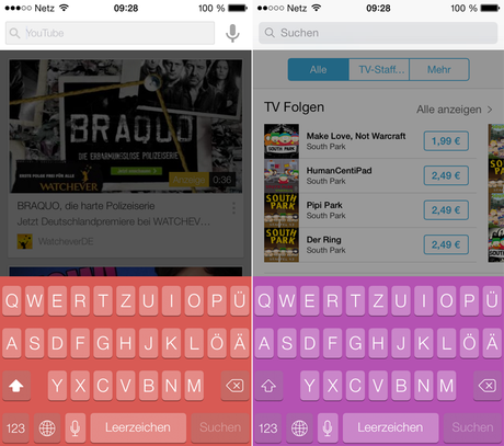 AdaptiveKeyboard, un tocco di colore alla nostra tastiera | Cydia AdaptiveKeyboard-Cydia
