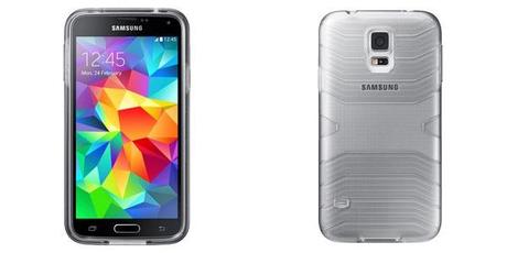 protective hard case grey1 Samsung Galaxy S5: svelate le cover ufficiali news  samsung galaxy s5 accessori samsung galaxy s5 samsung 