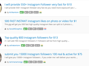 Comprare 500-1000 follower Instagram pochi dollari