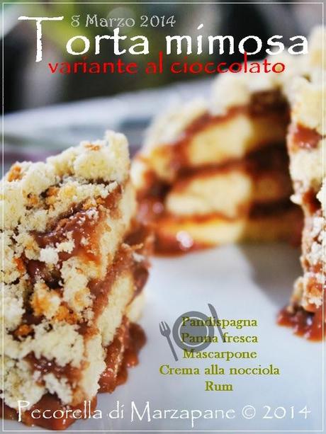 Torta mimosa al cioccolato